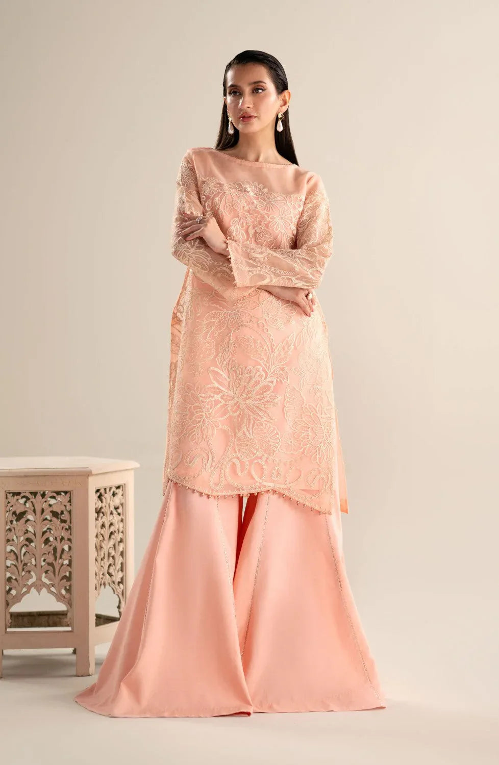 Maryum N Maria | Lagom Ready to Wear | LOTUS - MS-24212 - Rang-e-Khaas