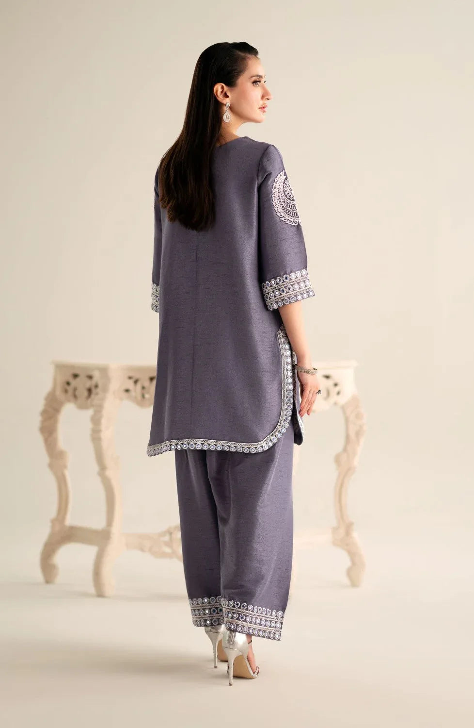 Maryum N Maria | Lagom Ready to Wear | ORCHID - MS-24218 - Rang-e-Khaas