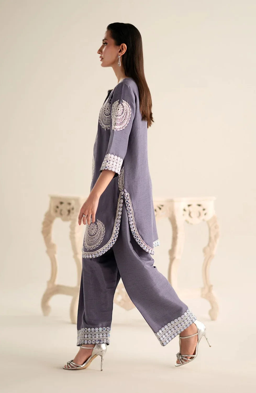 Maryum N Maria | Lagom Ready to Wear | ORCHID - MS-24218 - Rang-e-Khaas