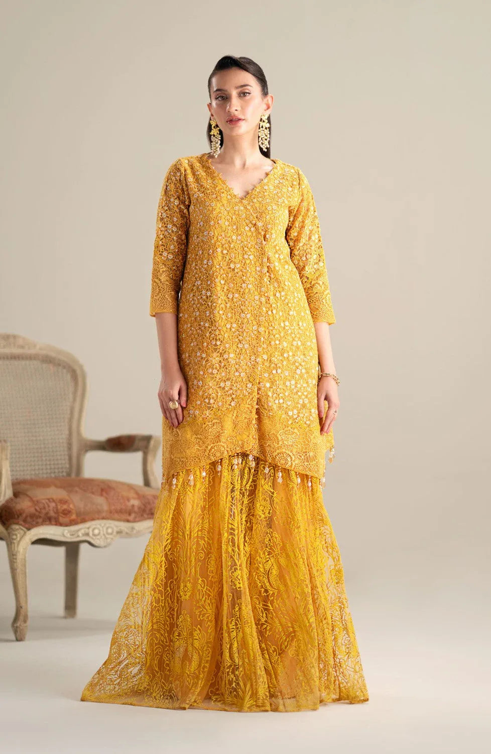 Maryum N Maria | Lagom Ready to Wear | PETUNIA - MS-24220 - Rang-e-Khaas