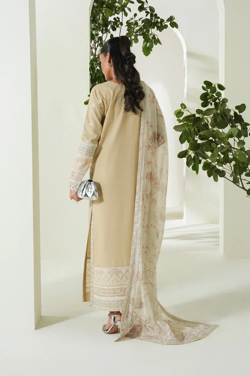 Maryum N Maria | Soiree Lawn | Summer Sand - Rang-e-Khaas