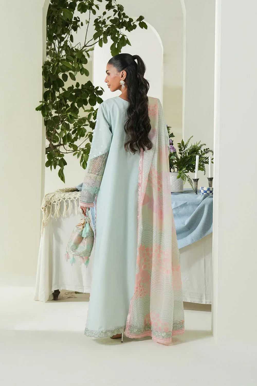 Maryum N Maria | Soiree Lawn |Soothing Sea - Rang-e-Khaas