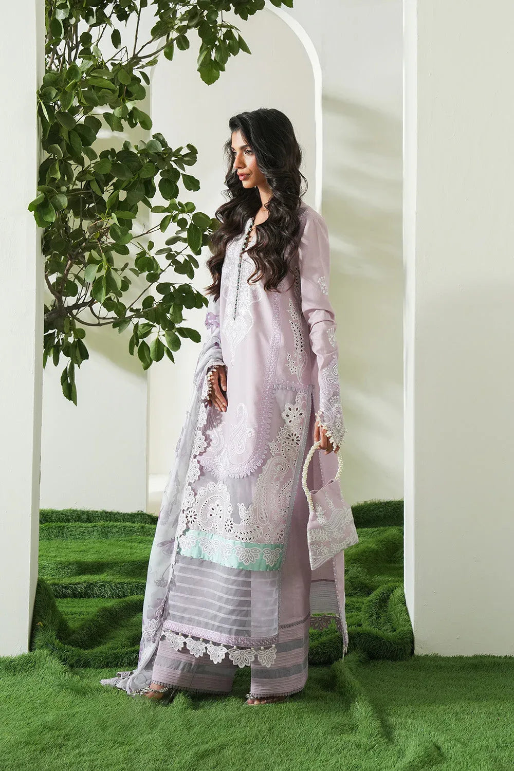 Maryum N Maria | Soiree Lawn |  Fragnant - Rang-e-Khaas