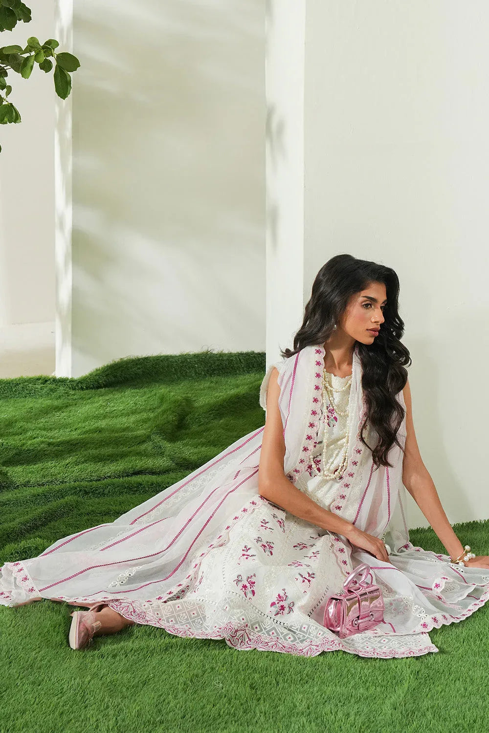 Maryum N Maria | Soiree Lawn |  Frosted Meadow - Rang-e-Khaas