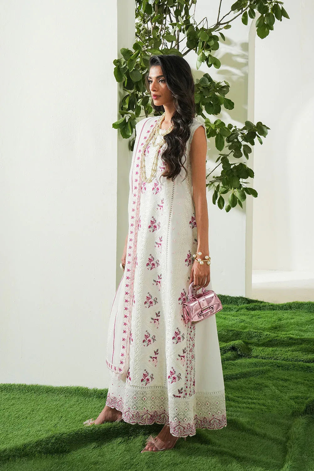 Maryum N Maria | Soiree Lawn |  Frosted Meadow - Rang-e-Khaas