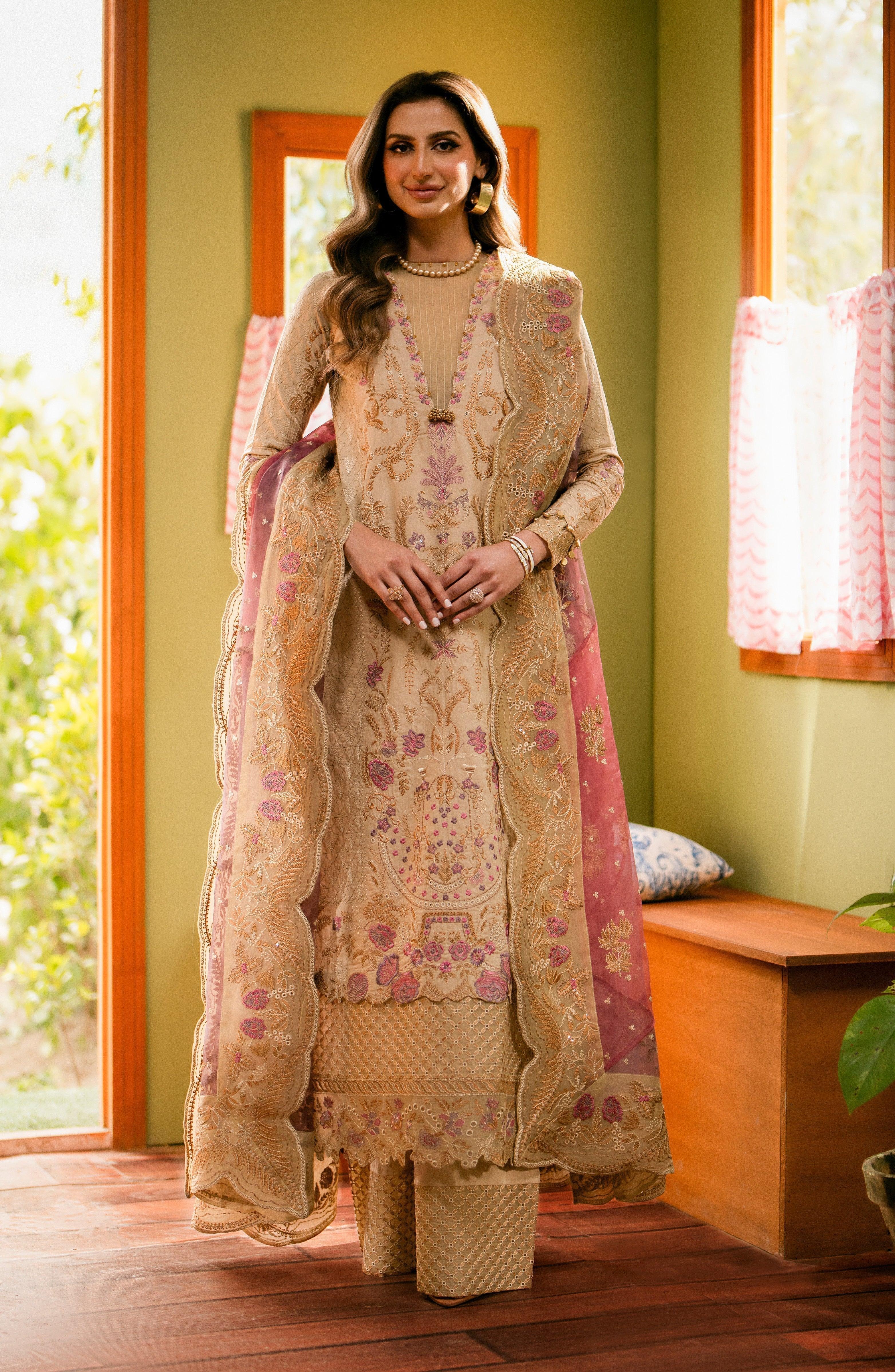 Maryum N Maria | Luxury Lawn 24 | Kissa - Rang-e-Khaas