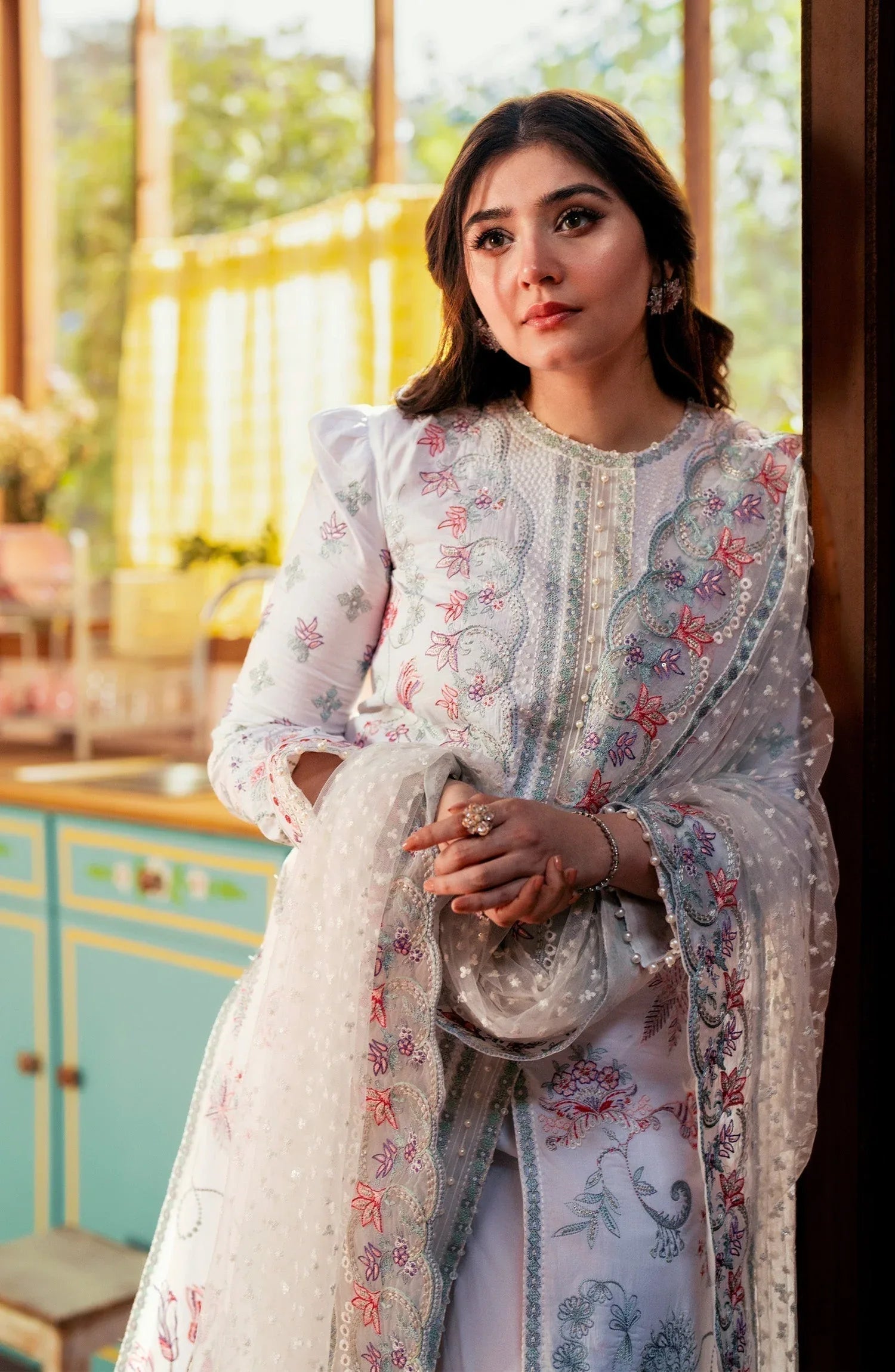 Maryum N Maria | Luxury Lawn 24 | Fatin - Rang-e-Khaas