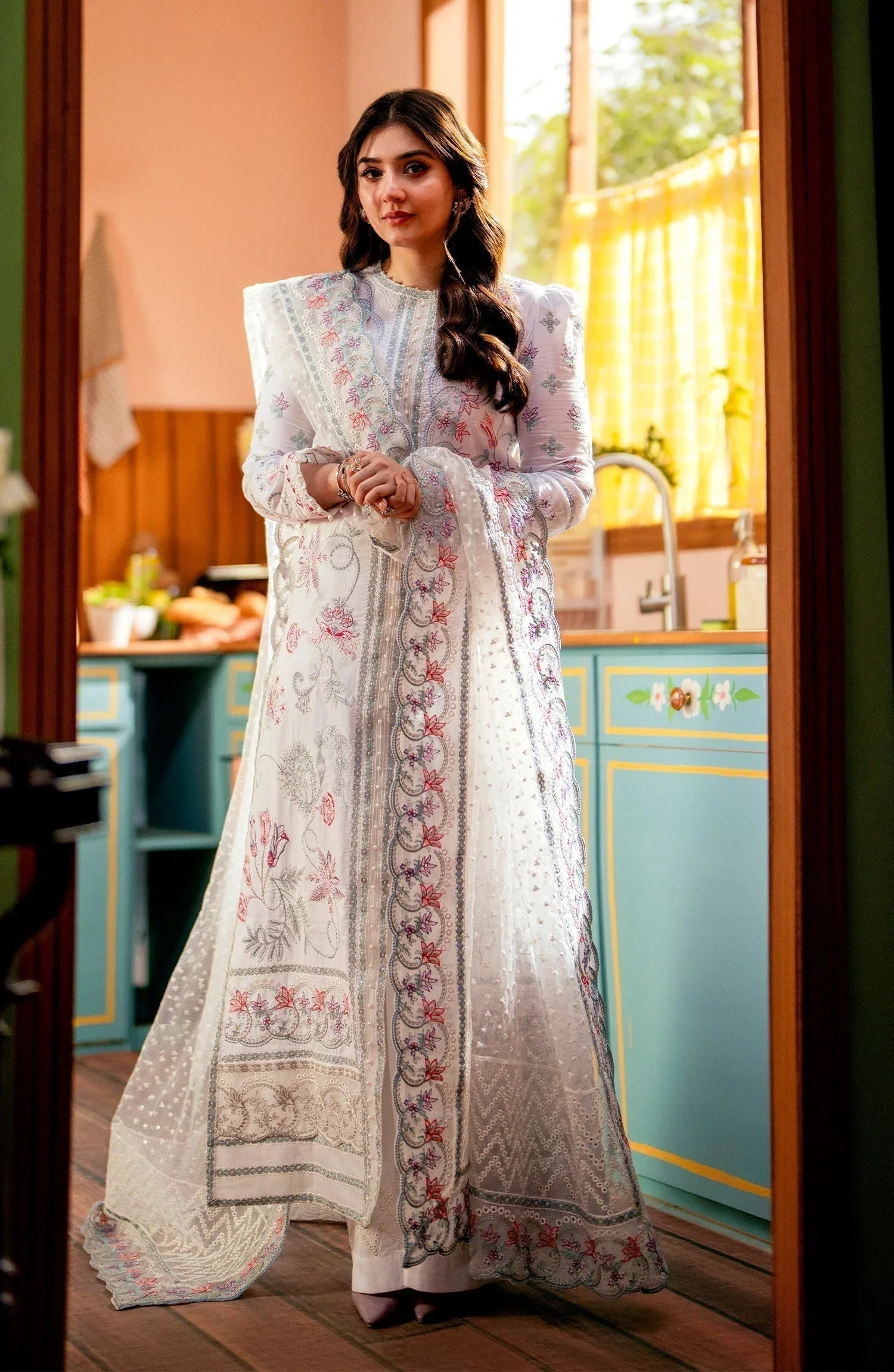 Maryum N Maria | Luxury Lawn 24 | Fatin - Rang-e-Khaas