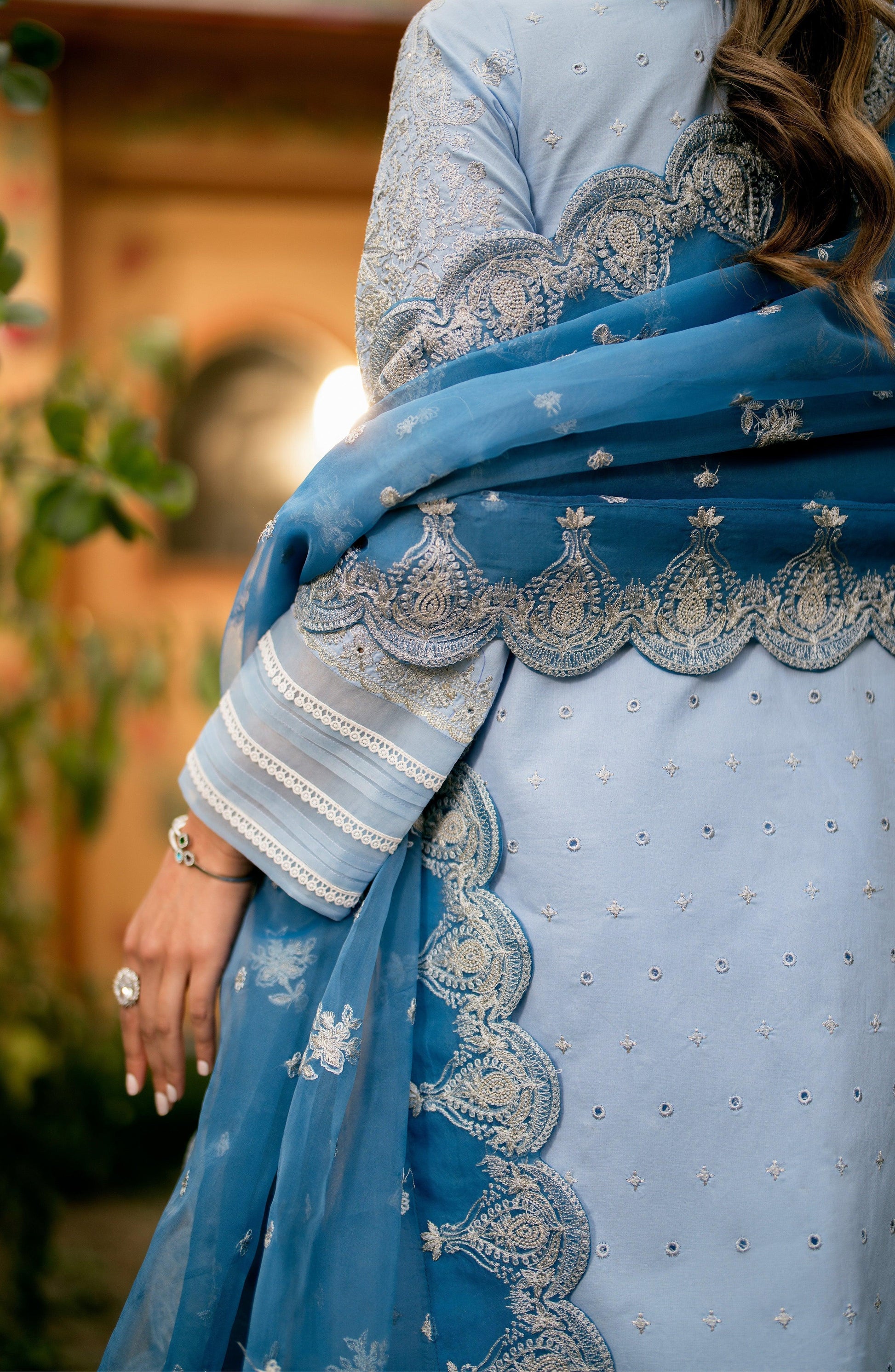 Maryum N Maria | Luxury Lawn 24 | Eshe - Rang-e-Khaas