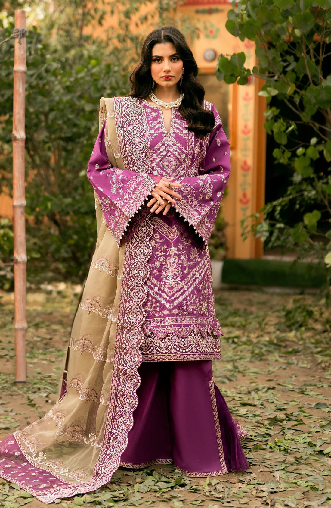 Maryum N Maria | Luxury Lawn 24 | Nane - Rang-e-Khaas