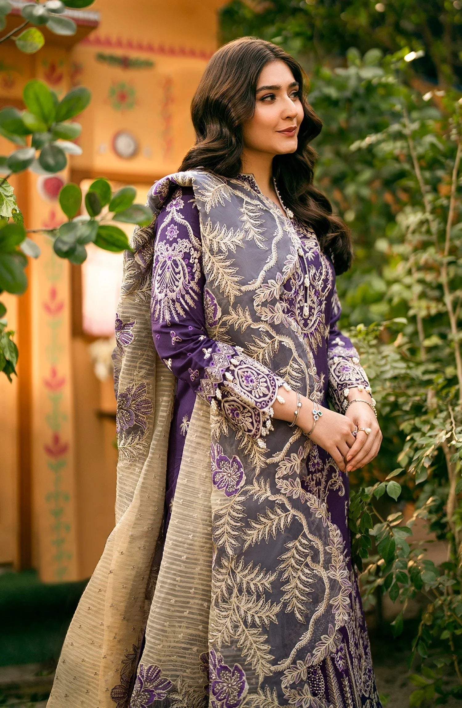 Maryum N Maria | Luxury Lawn 24 | Rahma - Rang-e-Khaas