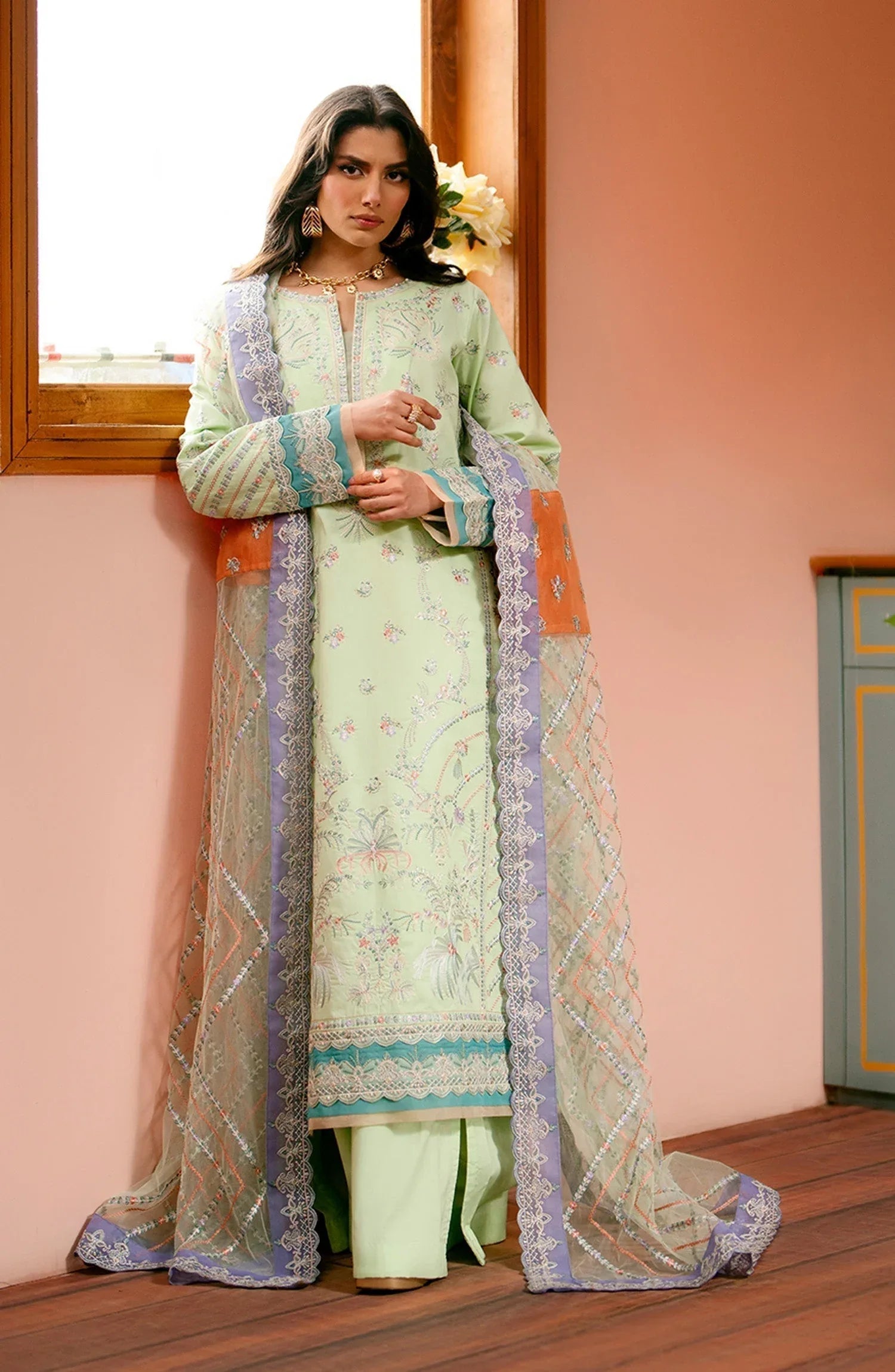 Maryum N Maria | Luxury Lawn 24 | Zara - Rang-e-Khaas