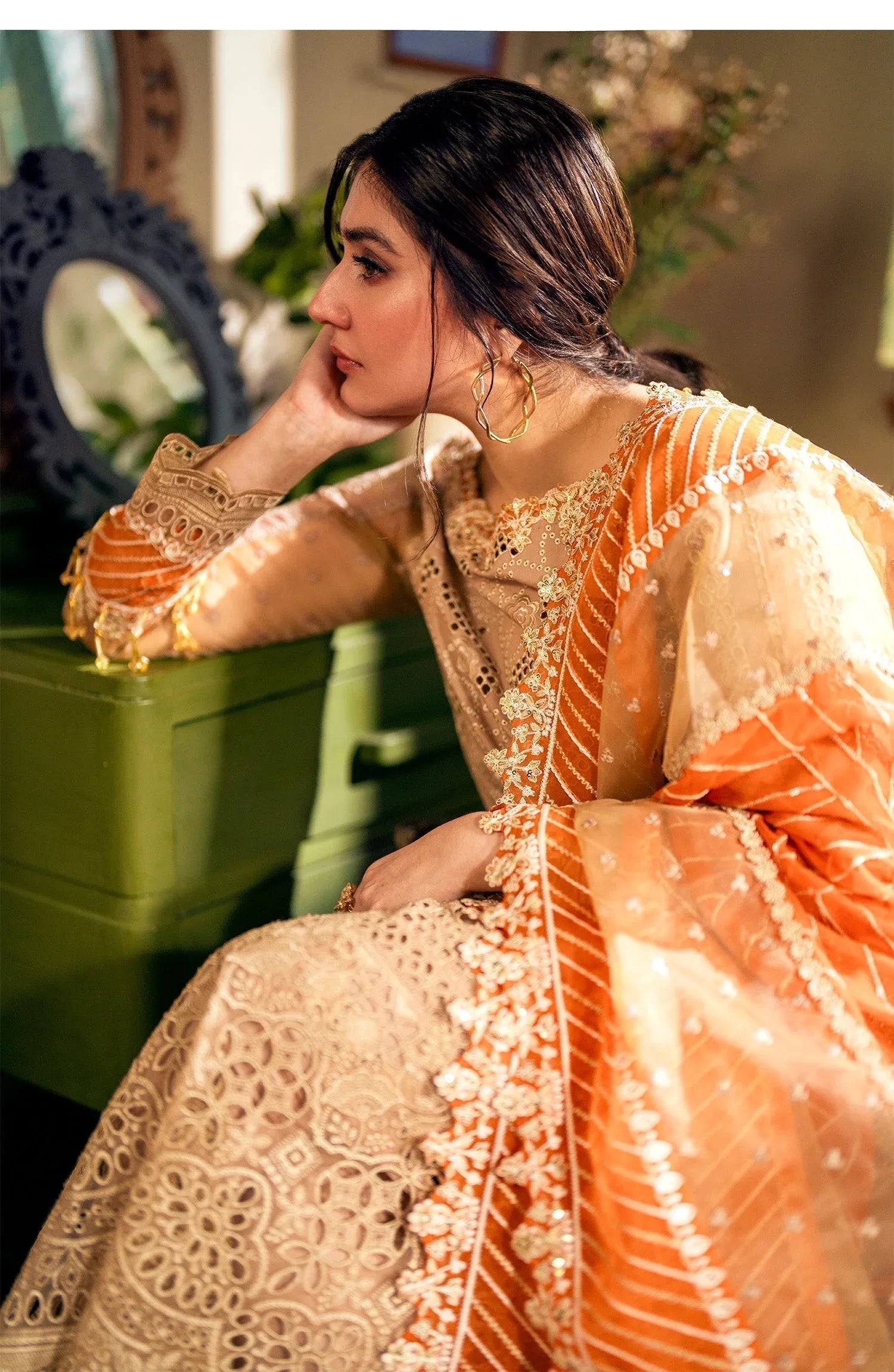 Maryum N Maria | Luxury Lawn 24 | Nora - Rang-e-Khaas