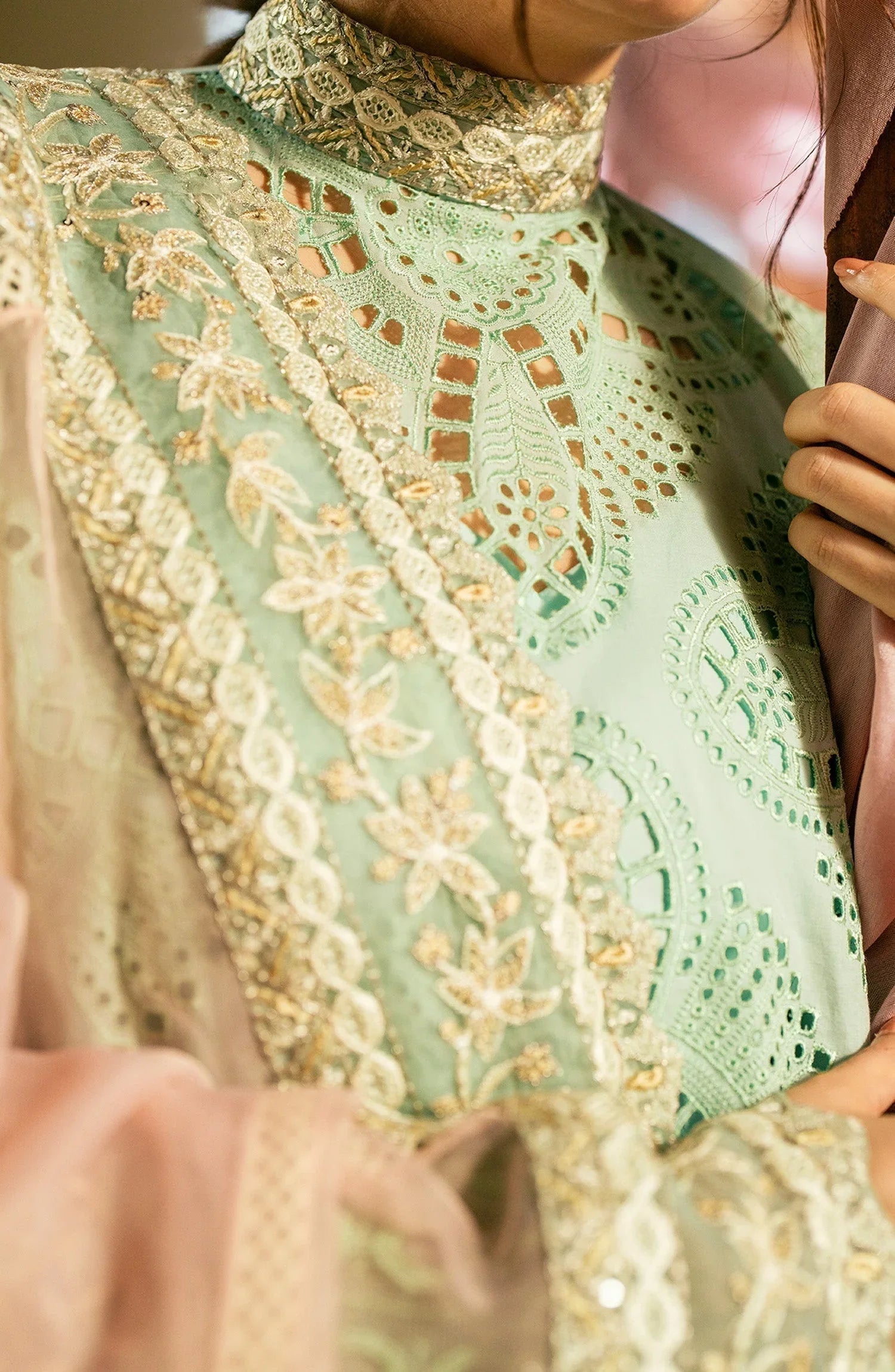 Maryum N Maria | Luxury Lawn 24 | Rawiya - Rang-e-Khaas