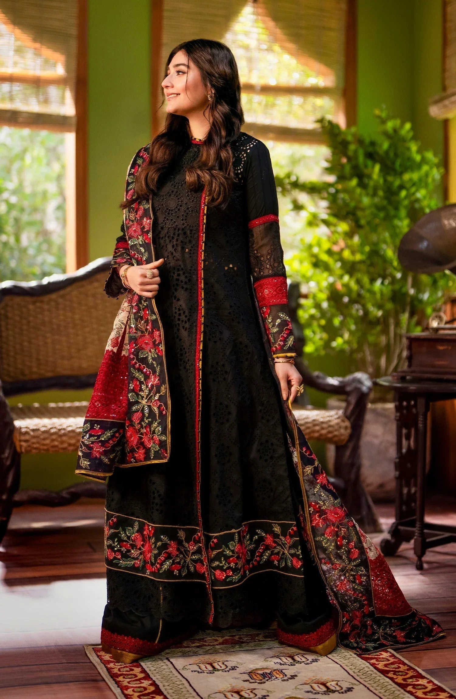 Maryum N Maria | Luxury Lawn 24 | Zayna - Rang-e-Khaas