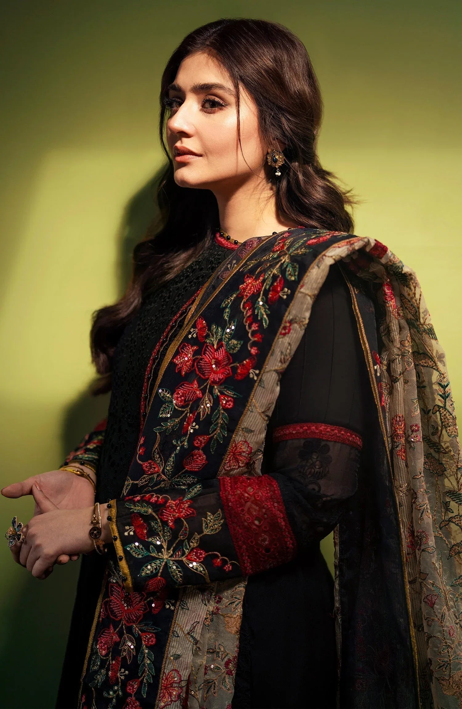 Maryum N Maria | Luxury Lawn 24 | Zayna - Rang-e-Khaas