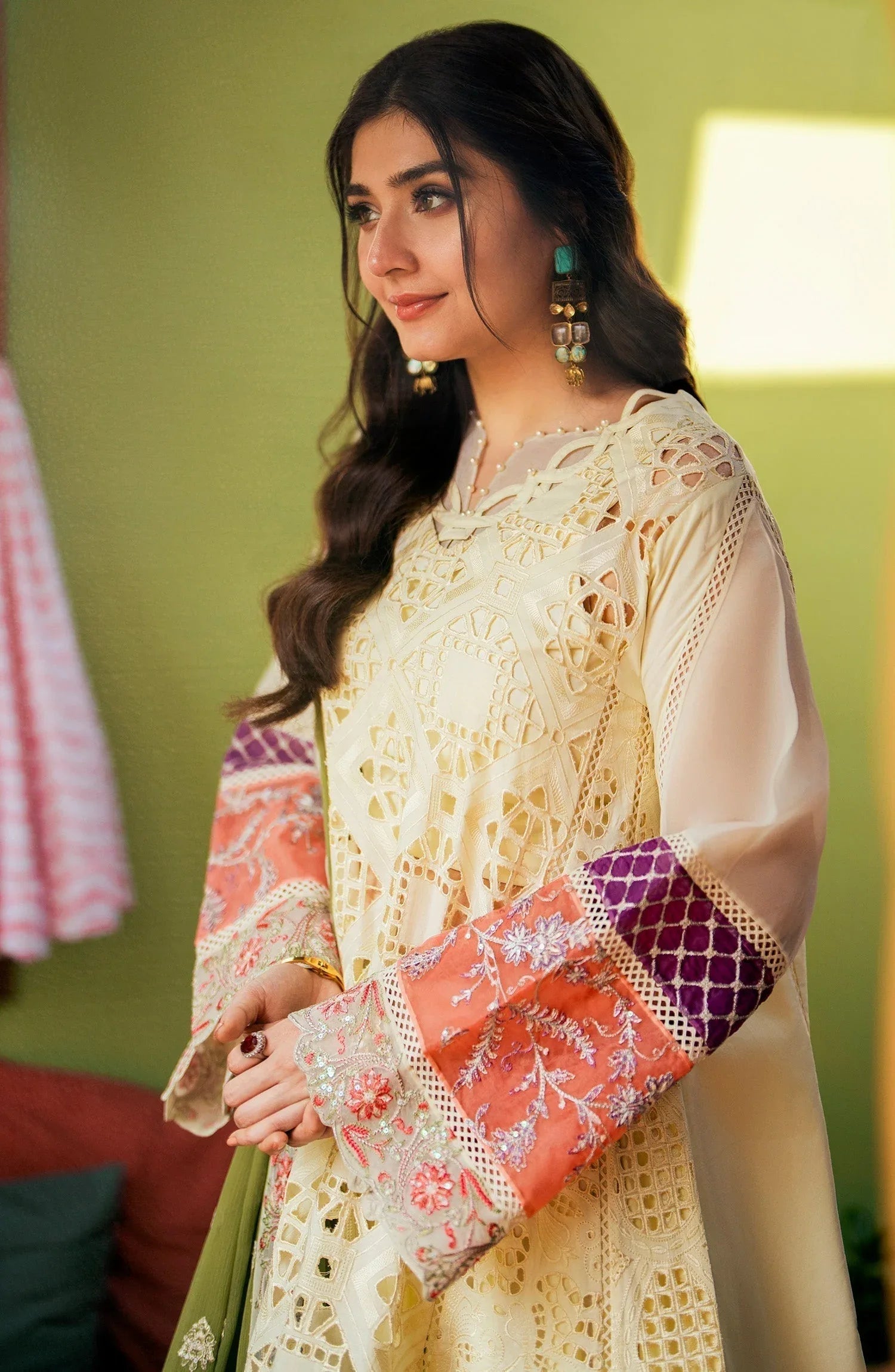 Maryum N Maria | Luxury Lawn 24 | Dina - Rang-e-Khaas