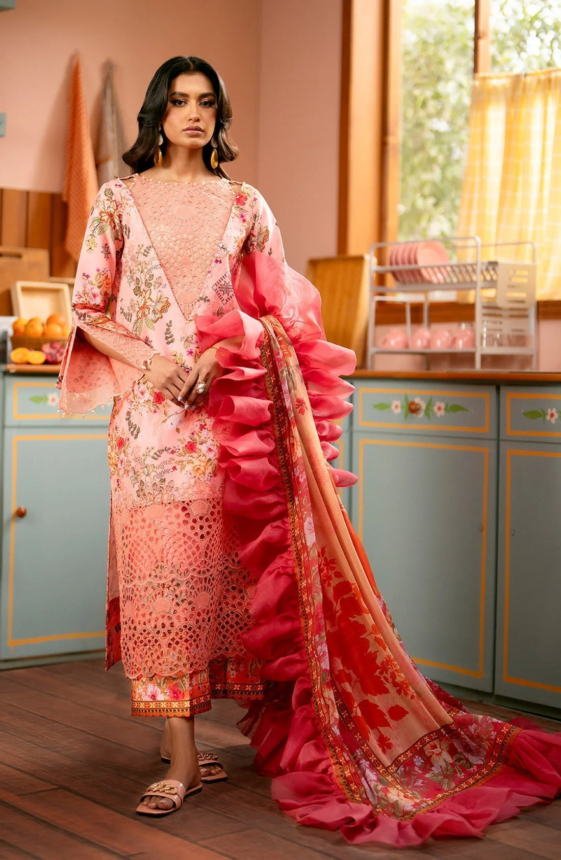 Maryum N Maria | Luxury Lawn 24 | Sawera - Rang-e-Khaas