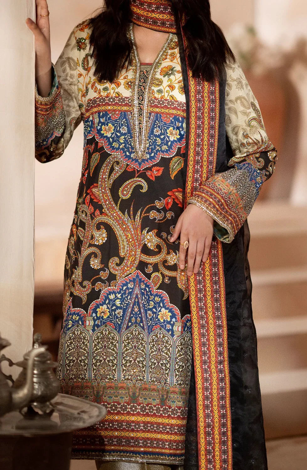 Maryum N Maria | Zeil Winter | CHUTKI - MS40097 - Rang-e-Khaas