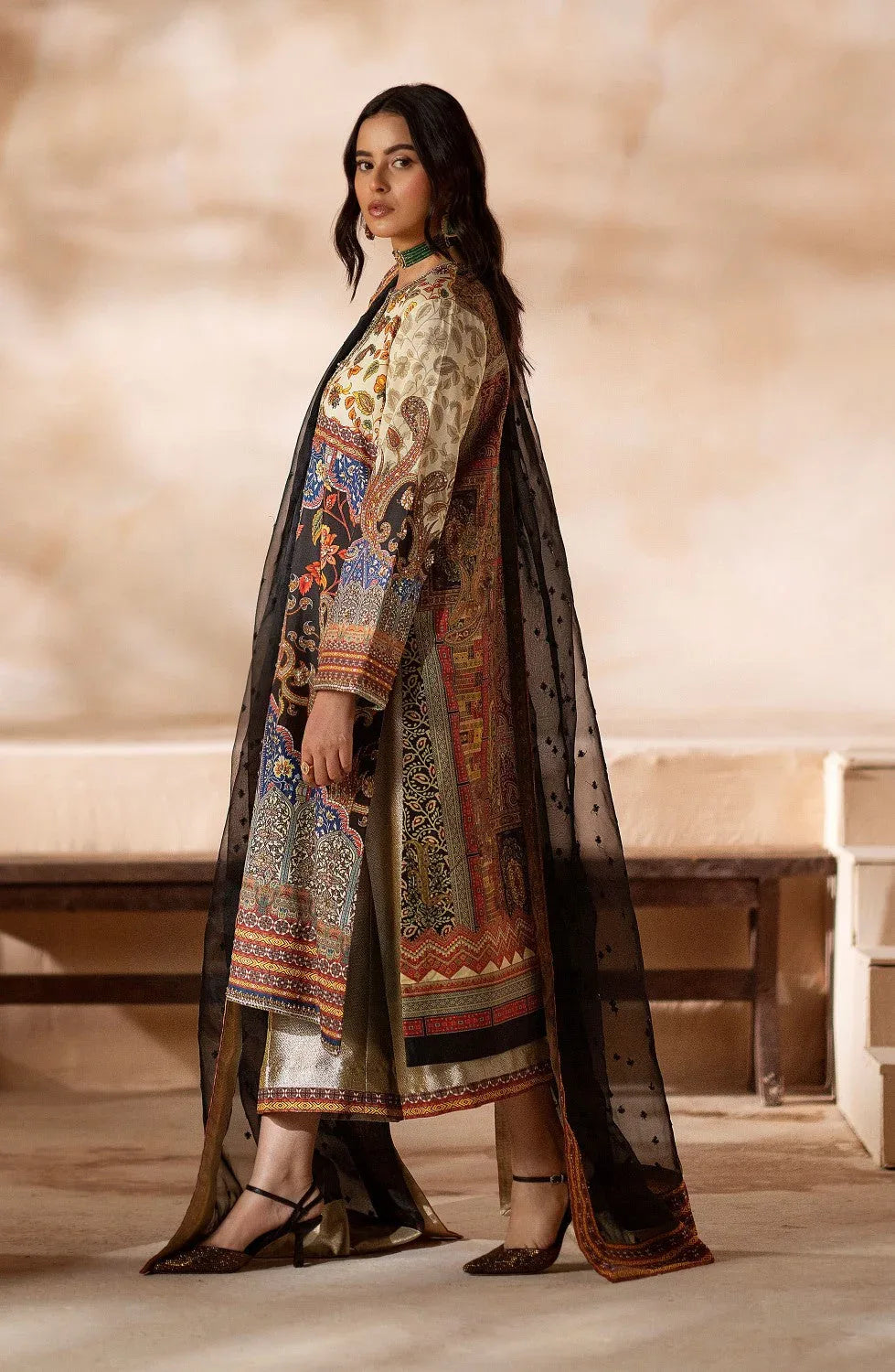 Maryum N Maria | Zeil Winter | CHUTKI - MS40097 - Rang-e-Khaas