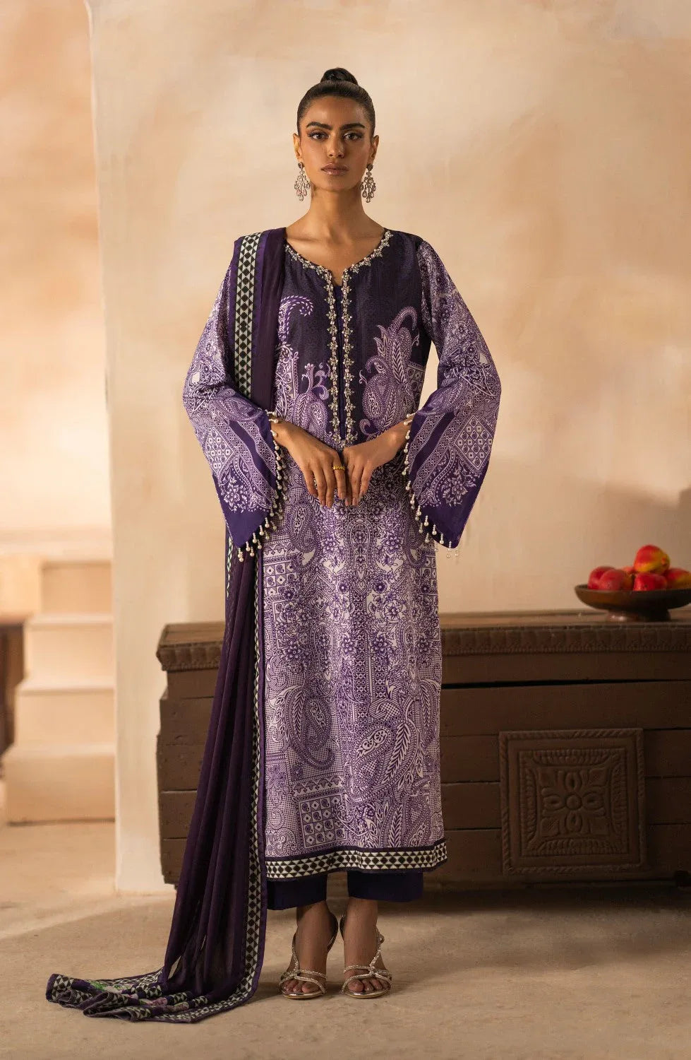 Maryum N Maria | Zeil Winter | ISHIKA - MS40100 - Rang-e-Khaas