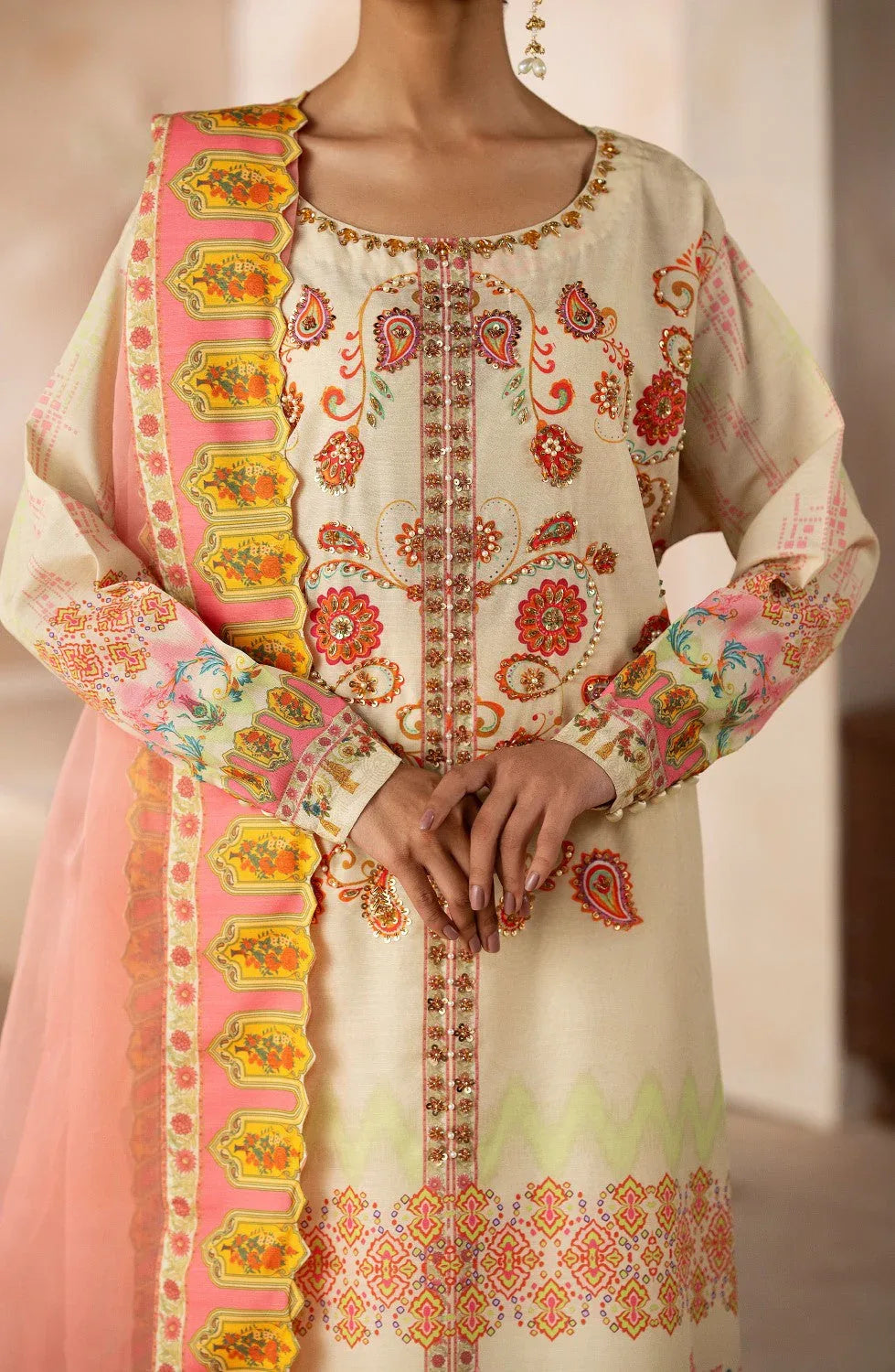 Maryum N Maria | Zeil Winter | ANIKA - MS40102 - Rang-e-Khaas