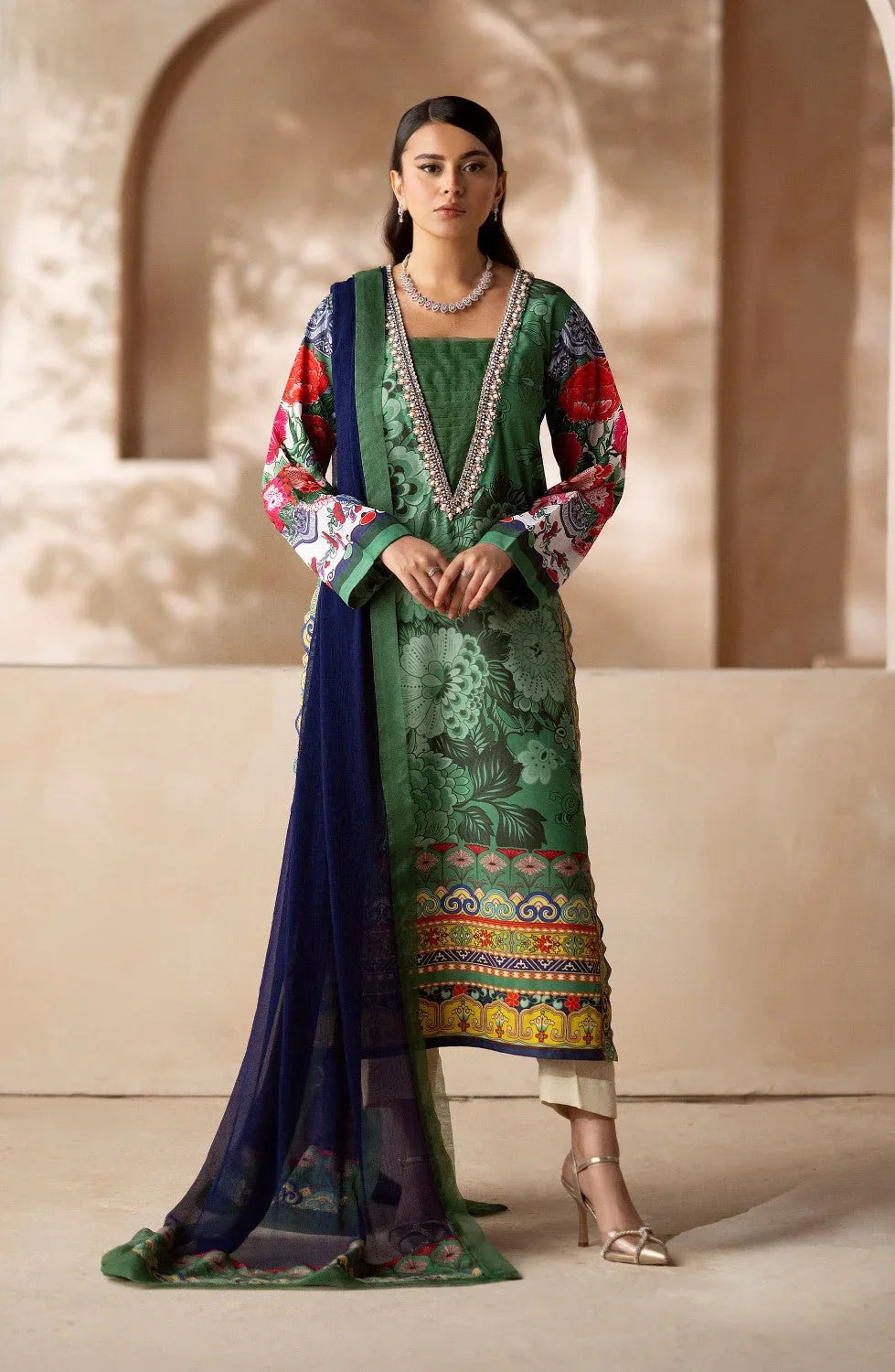 Maryum N Maria | Zeil Winter | SNEHA - MS40103 - Rang-e-Khaas