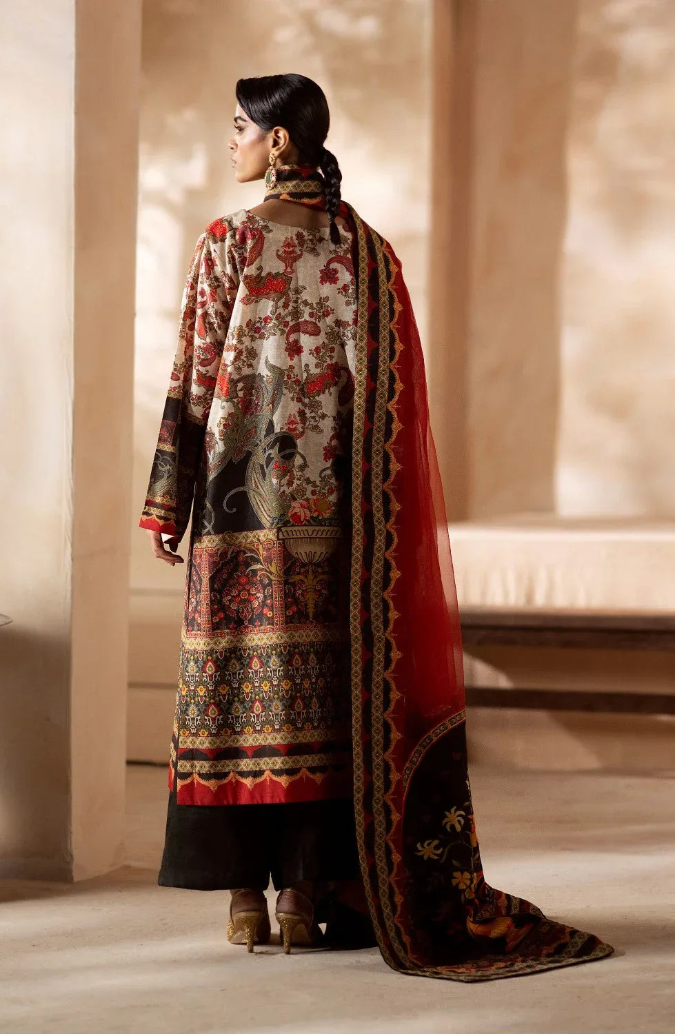 Maryum N Maria | Zeil Winter | SAMAIRA - MS40104 - Rang-e-Khaas
