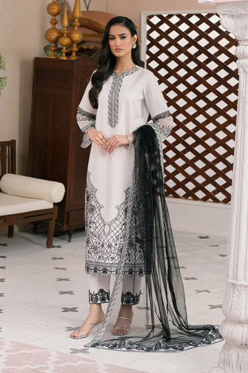 Maryum N Maria | Eid Luxury Lawn 25 | AZADEH - MS50147 - Rang-e-Khaas