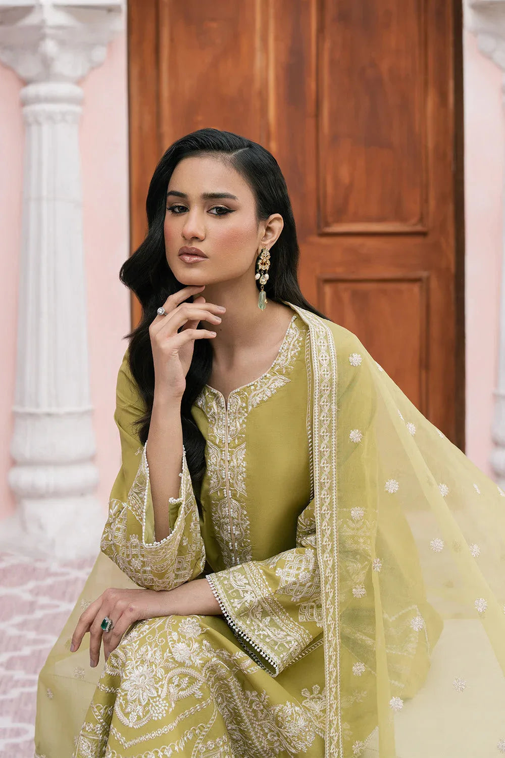 Maryum N Maria | Eid Luxury Lawn 25 | ARGHAVAN - MS50150 - Rang-e-Khaas