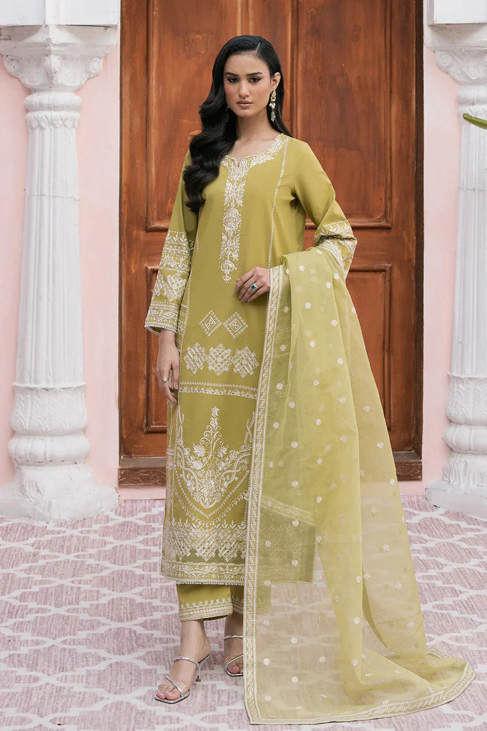 Maryum N Maria | Eid Luxury Lawn 25 | ARGHAVAN - MS50150 - Rang-e-Khaas