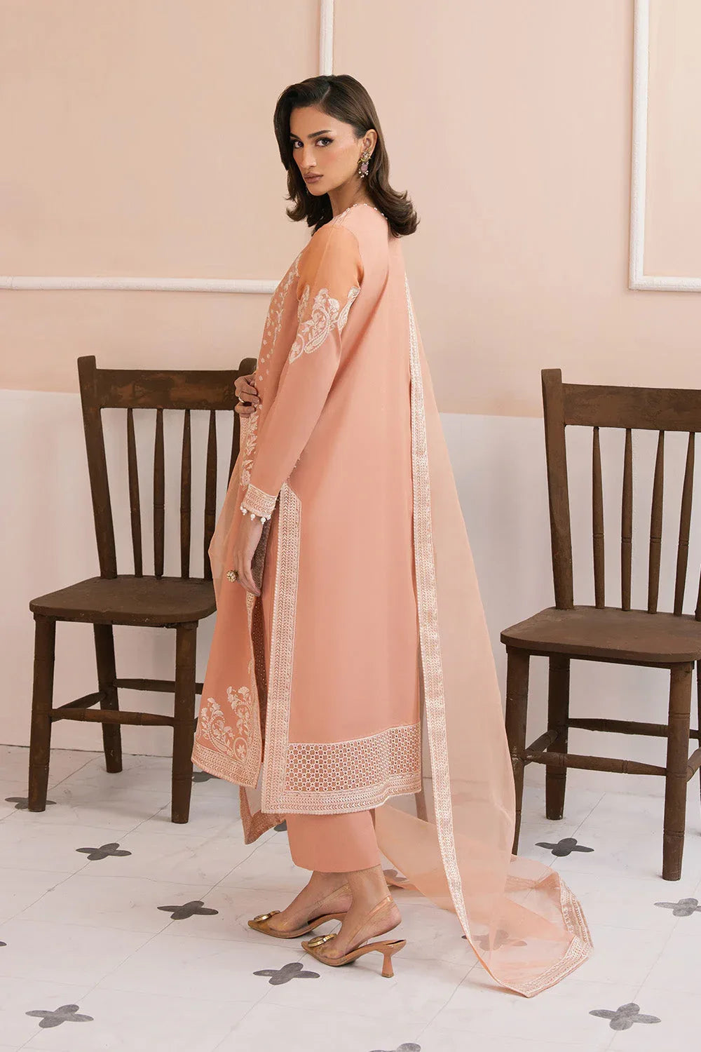 Maryum N Maria | Eid Luxury Lawn 25 | ASSIEH - MS50151 - Rang-e-Khaas