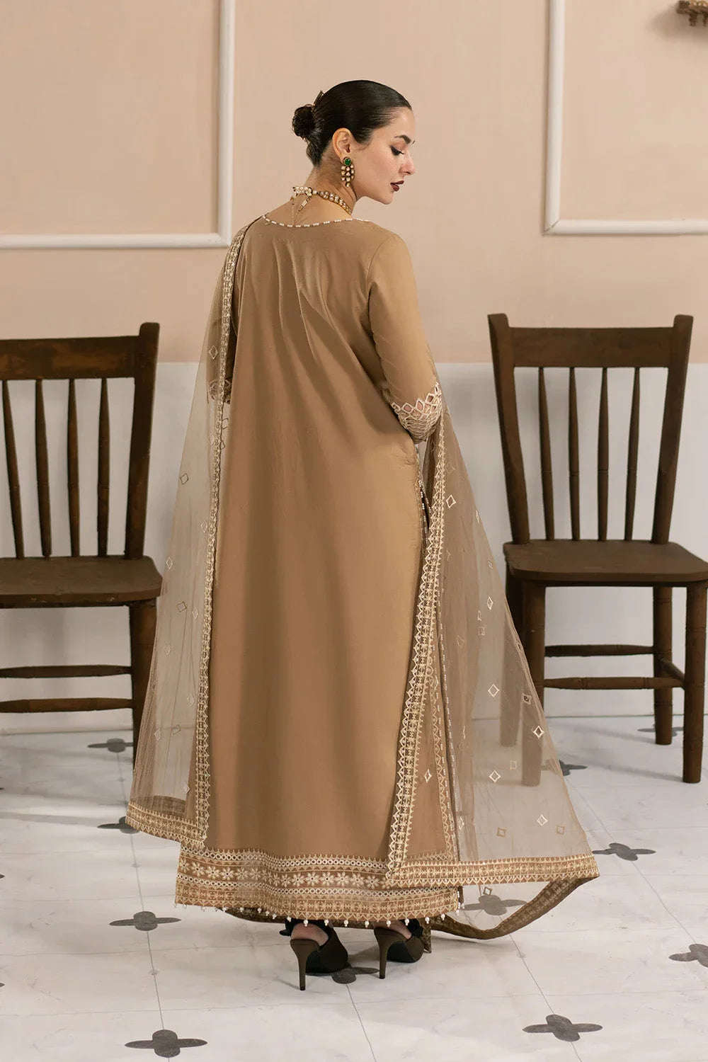 Maryum N Maria | Eid Luxury Lawn 25 | AFSOON - MS50156 - Rang-e-Khaas