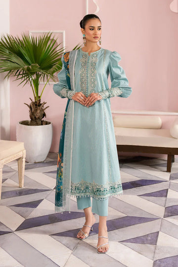 Maryum N Maria | Eid Luxury Lawn 25 | ATOOSH - MS50158 - Rang-e-Khaas