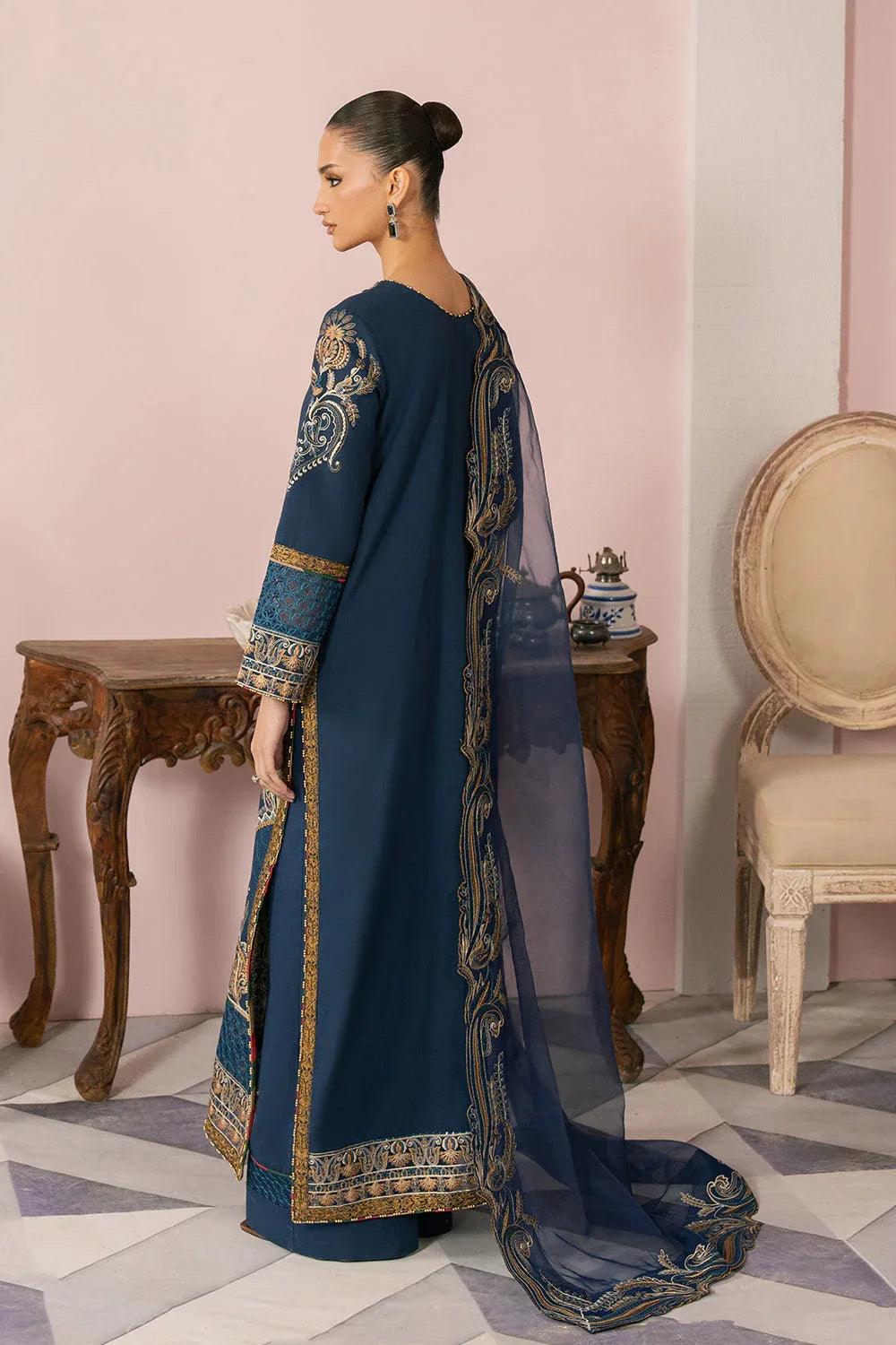 Maryum N Maria | Eid Luxury Lawn 25 | ARA - MS50160 - Rang-e-Khaas