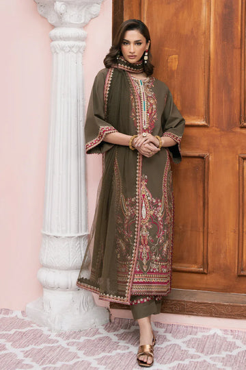 Maryum N Maria | Eid Luxury Lawn 25 | ANAHITA - MS50161 - Rang-e-Khaas