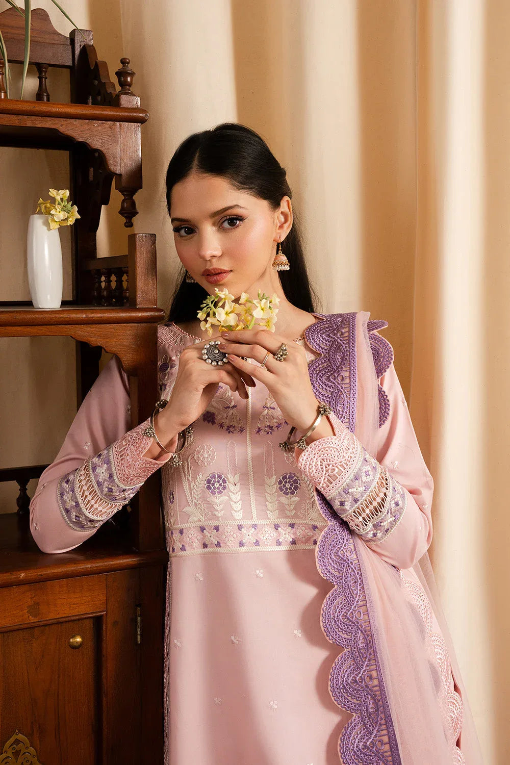 Maryum N Maria | Dali Luxe | SAKURA - MS50296 - Rang-e-Khaas