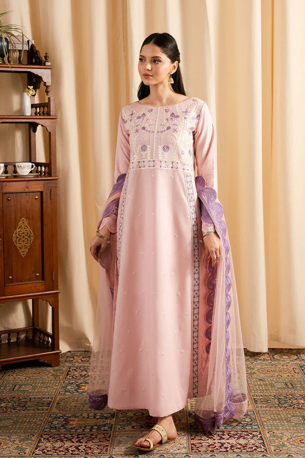 Maryum N Maria | Dali Luxe | SAKURA - MS50296 - Rang-e-Khaas