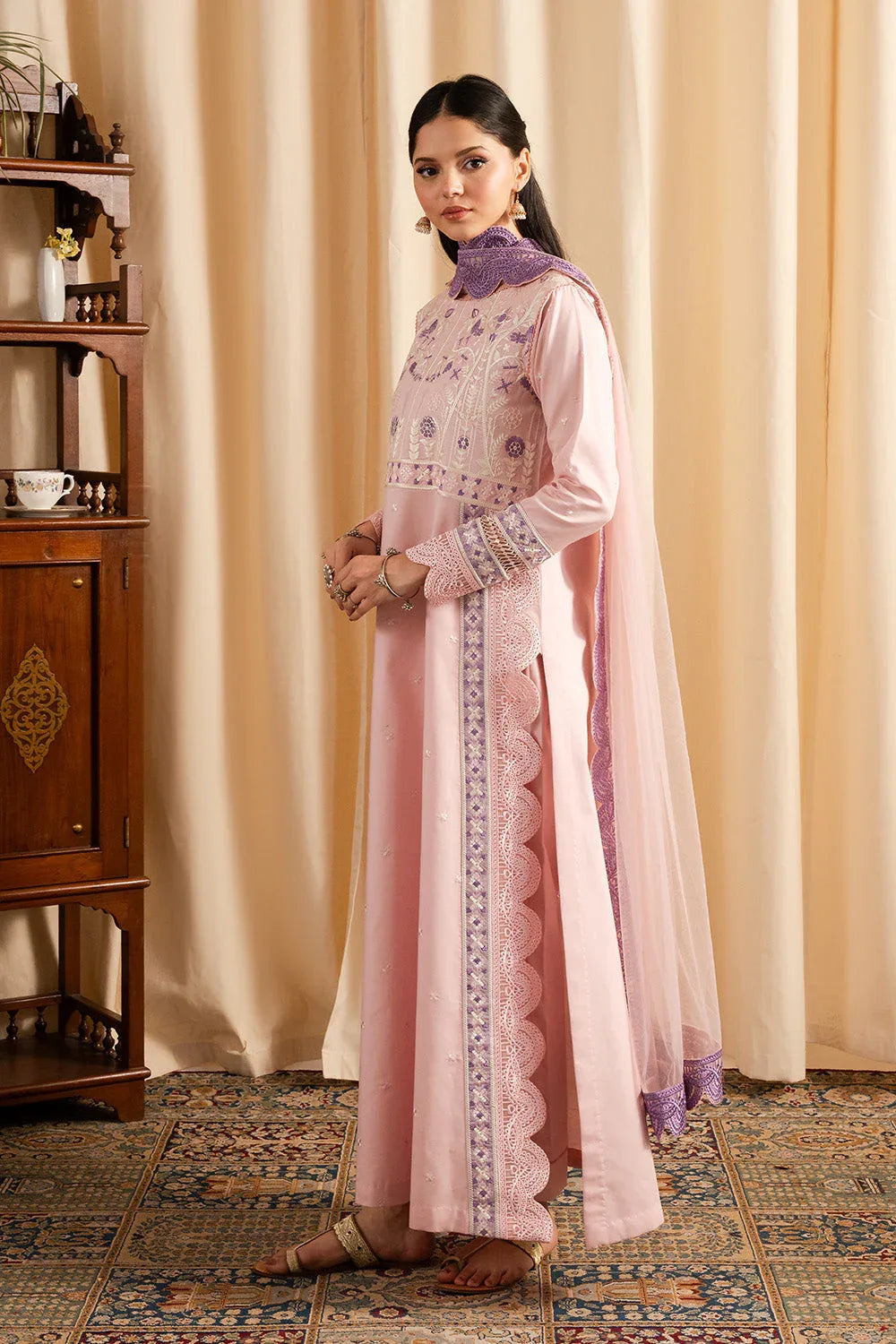 Maryum N Maria | Dali Luxe | SAKURA - MS50296 - Rang-e-Khaas
