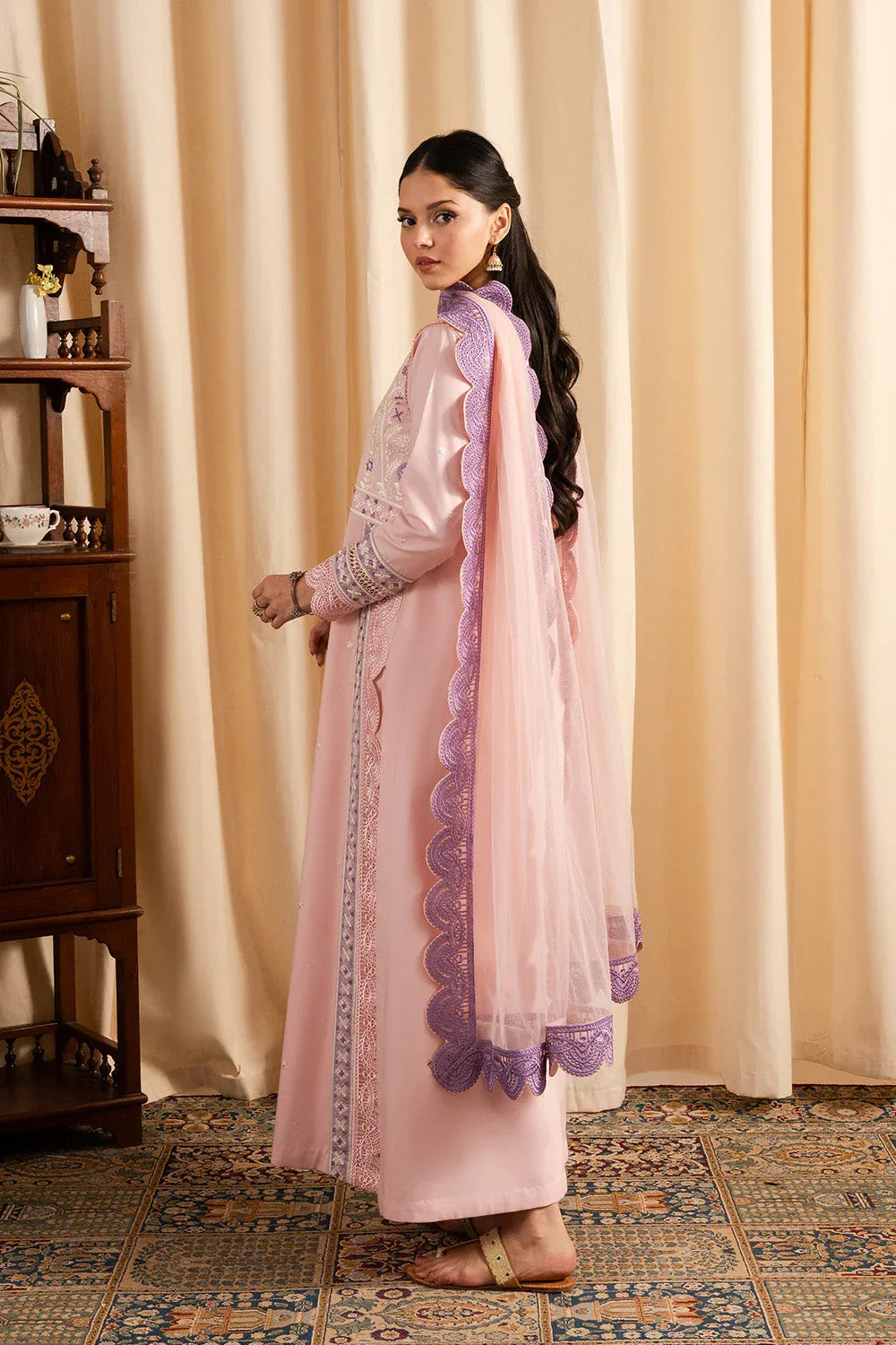 Maryum N Maria | Dali Luxe | SAKURA - MS50296 - Rang-e-Khaas