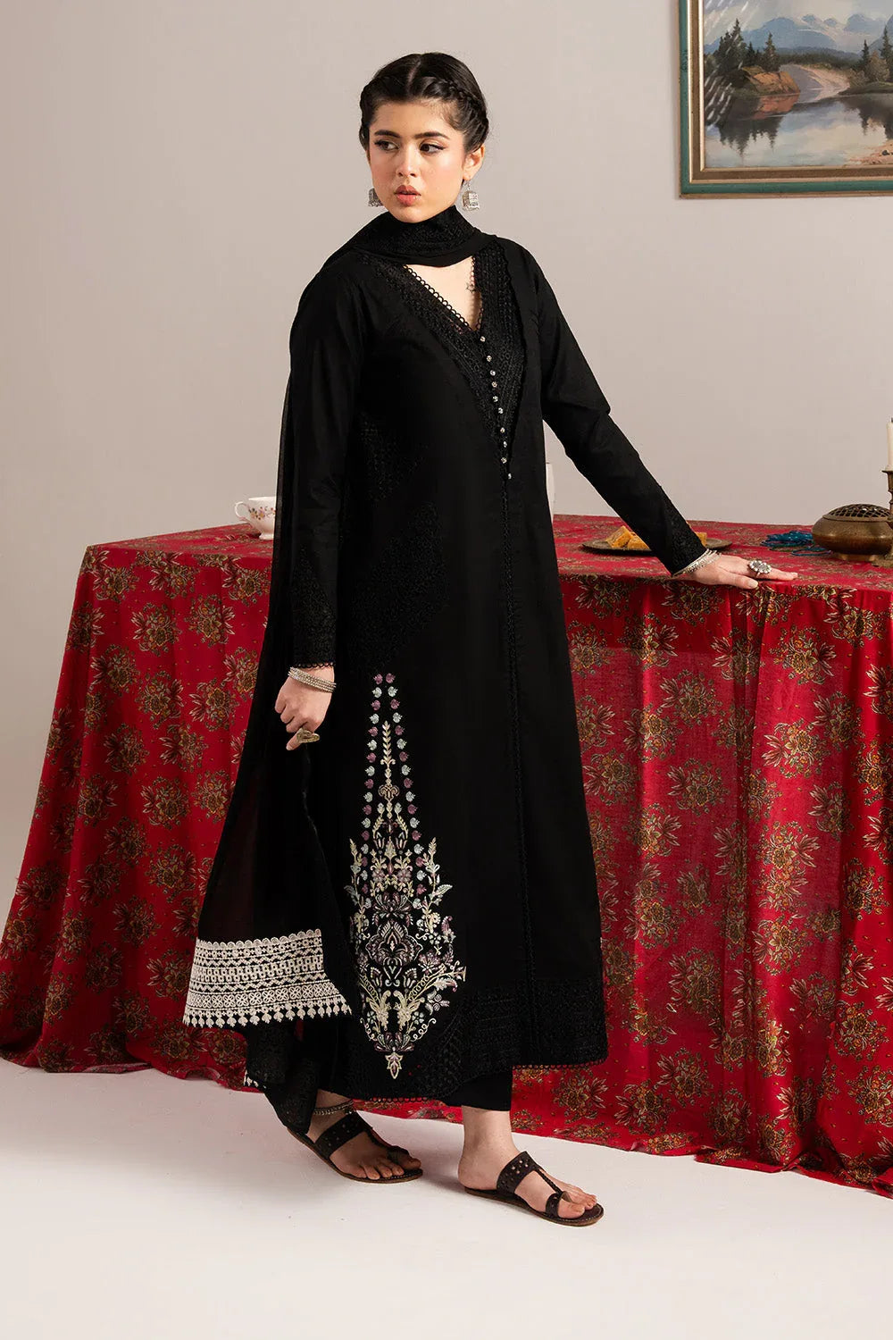 Maryum N Maria | Dali Luxe | ZARA - MS50298 - Rang-e-Khaas