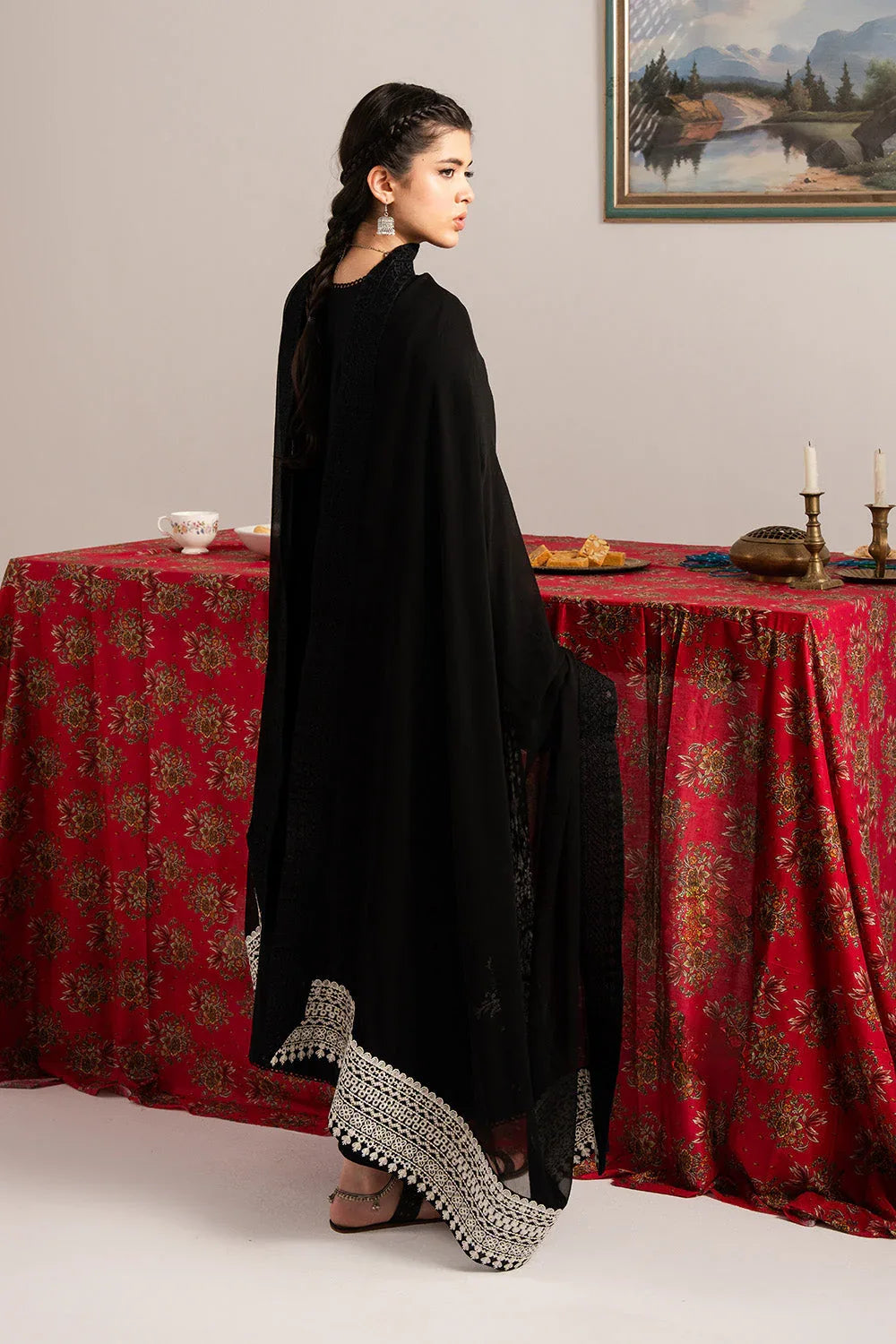 Maryum N Maria | Dali Luxe | ZARA - MS50298 - Rang-e-Khaas