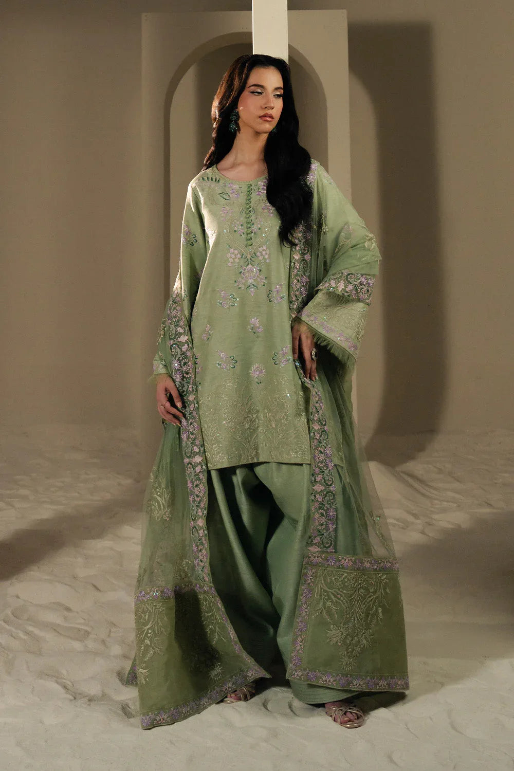Maryum N Maria | Lyla Pret | IZEEL - MS50372 - Rang-e-Khaas
