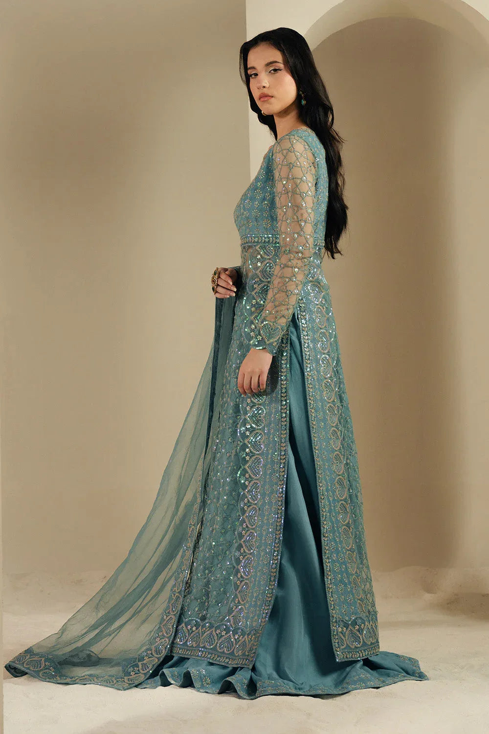 Maryum N Maria | Lyla Pret | KHAIA - MS50375 - Rang-e-Khaas