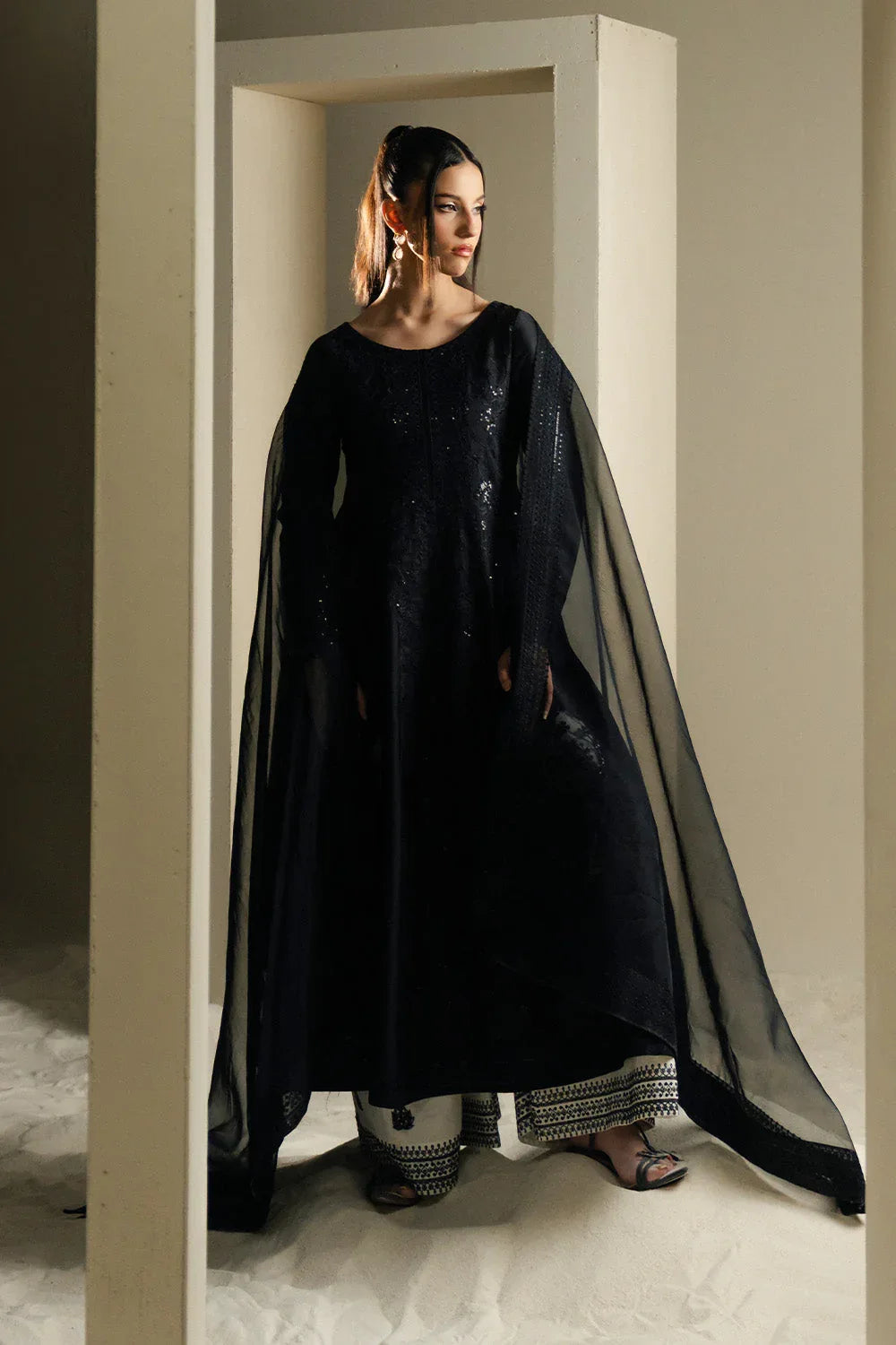 Maryum N Maria | Lyla Pret | FLEUR - MS50385 - Rang-e-Khaas