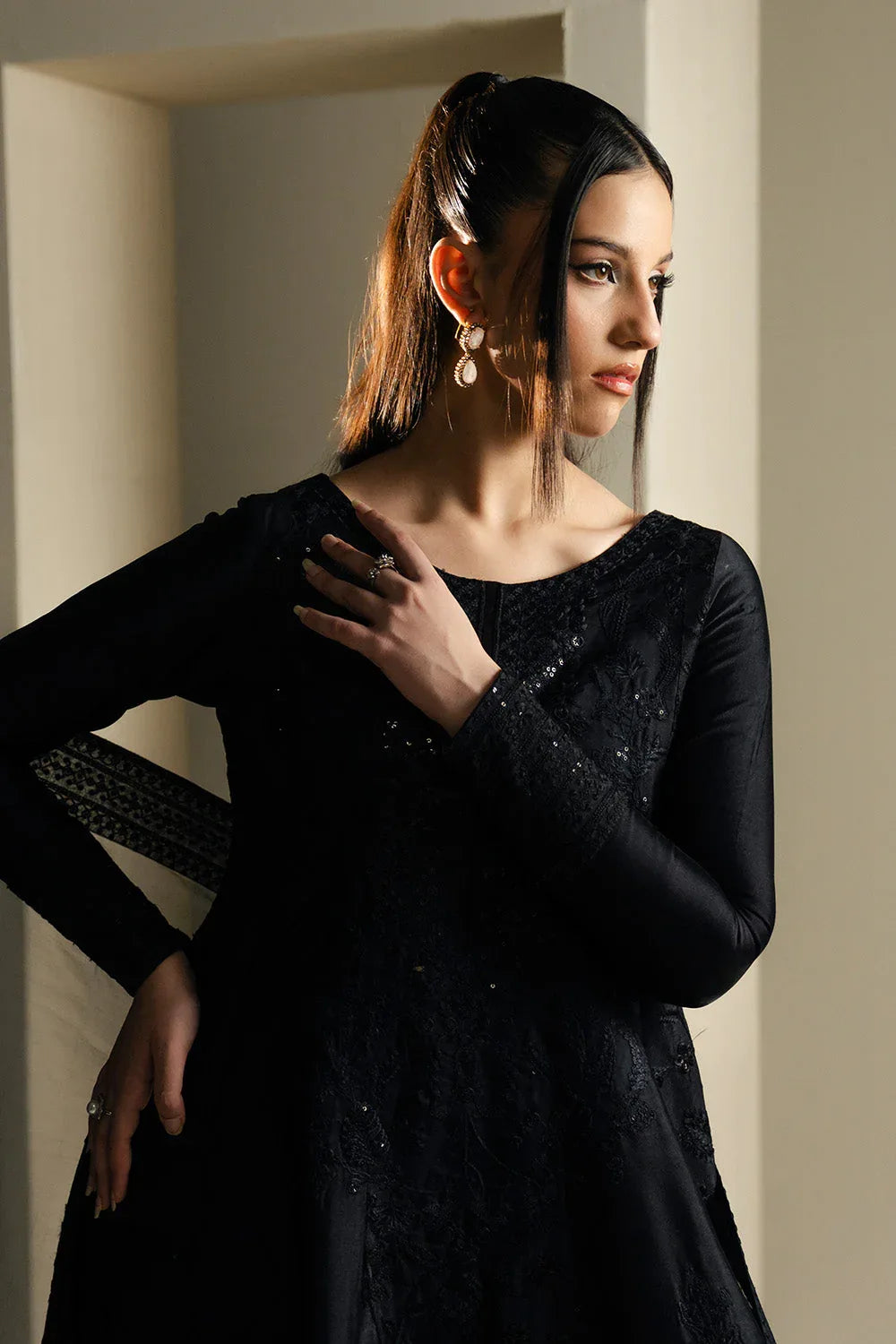 Maryum N Maria | Lyla Pret | FLEUR - MS50385 - Rang-e-Khaas