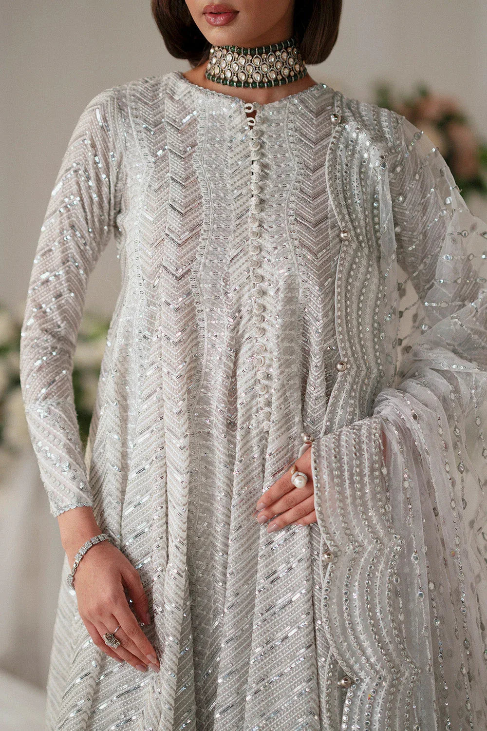 Maryum N Maria | Musawir Formals | OSHA - MS50386 - Rang-e-Khaas