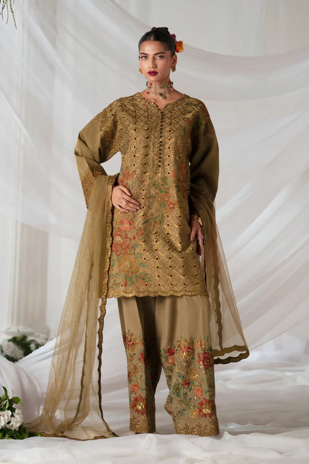 Maryum N Maria | Musawir Formals | MICAH - MS50388 - Rang-e-Khaas