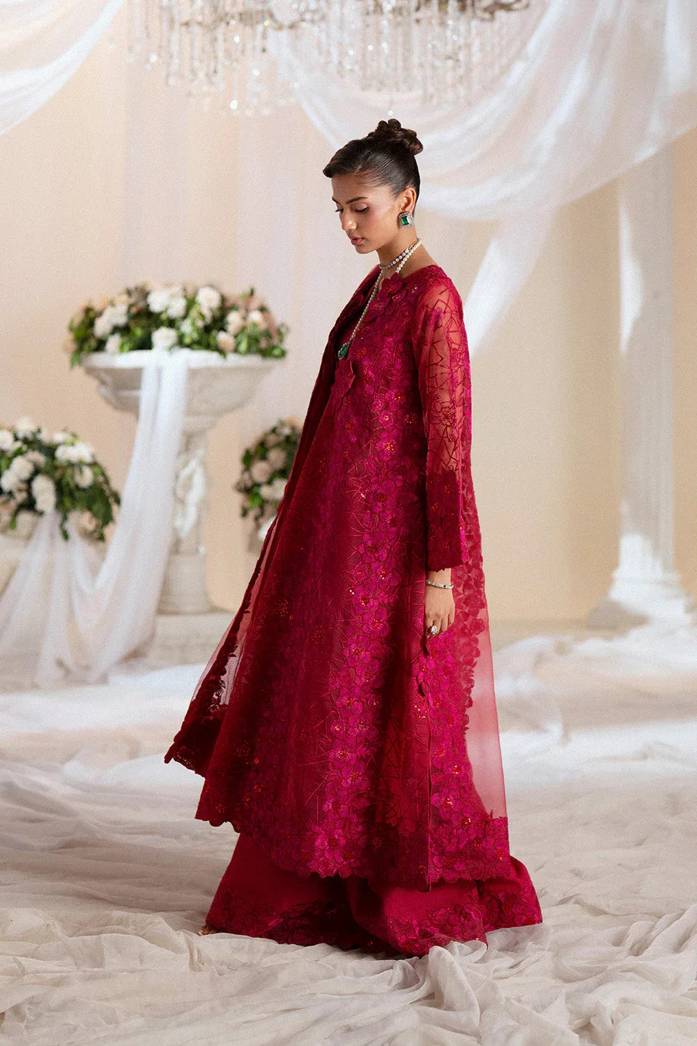 Maryum N Maria | Musawir Formals | NECHAMA - MS50395 - Rang-e-Khaas