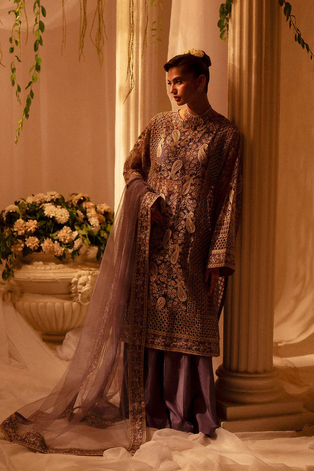 Maryum N Maria | Musawir Formals | NETTY - MS50396 - Rang-e-Khaas
